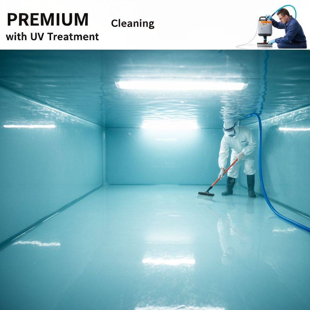 Sterile cleaning equipment